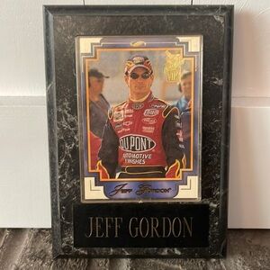 NASCAR Jeff Gordon plaque